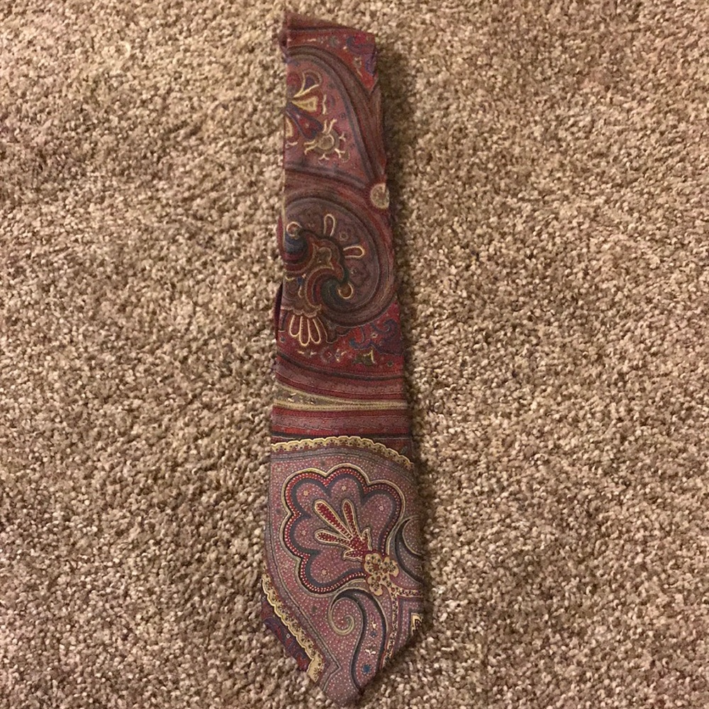 John Henry silk tie